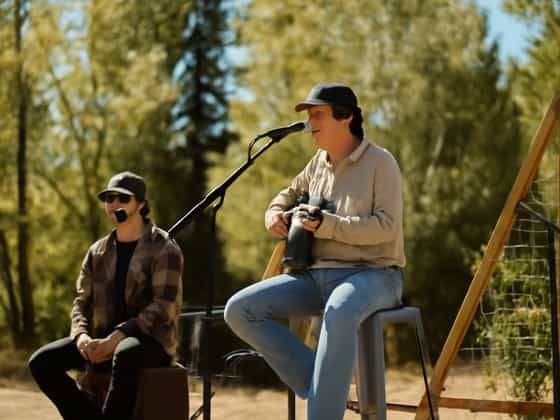 Parker McCollum with Vincent Mason and Owen Riegling