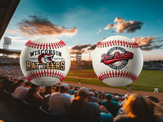 Quad City River Bandits at Wisconsin Timber Rattlers