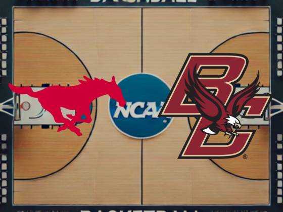 SMU Mustangs at Boston College Eagles Basketball
