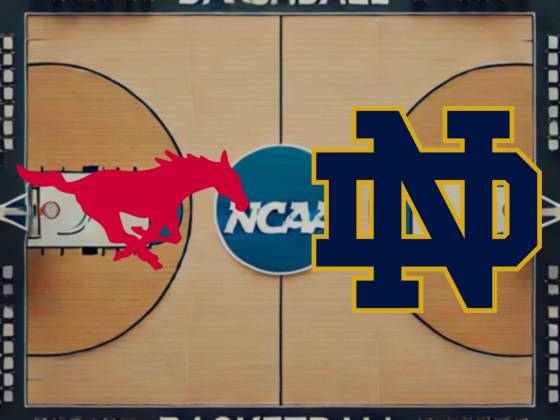 SMU Mustangs at Notre Dame Fighting Irish Basketball