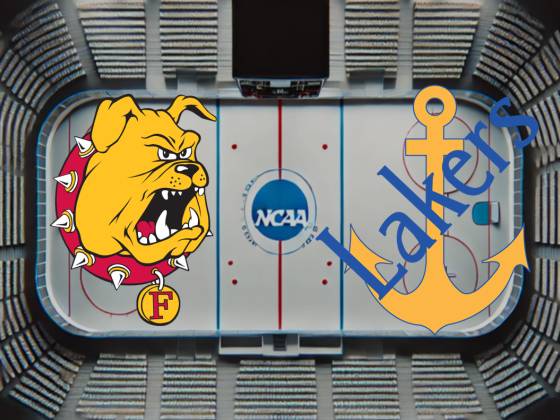 Ferris State Bulldogs at Lake Superior State Lakers Men's Hockey