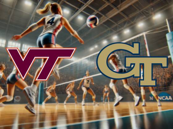 Virginia Tech Hokies at Georgia Tech Yellow Jackets Womens Volleyball