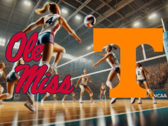 Ole Miss Rebels at Tennessee Lady Volunteers Womens Volleyball
