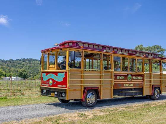Seven Feathers Wine Trolley Tour