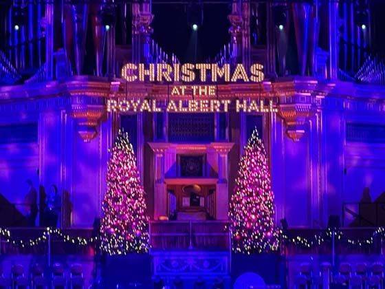 Carols at the Royal Albert Hall London