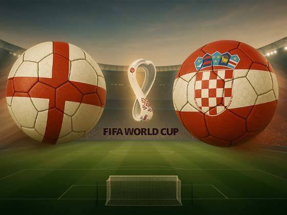WC Match 22: England vs. Croatia